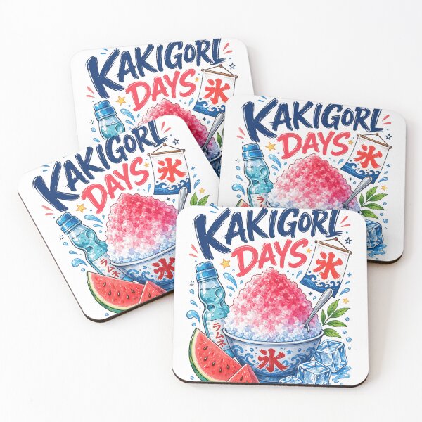 Item preview, Kakigori Days – Japanese Shaved Ice Summer Festival designed and sold by lematworks.