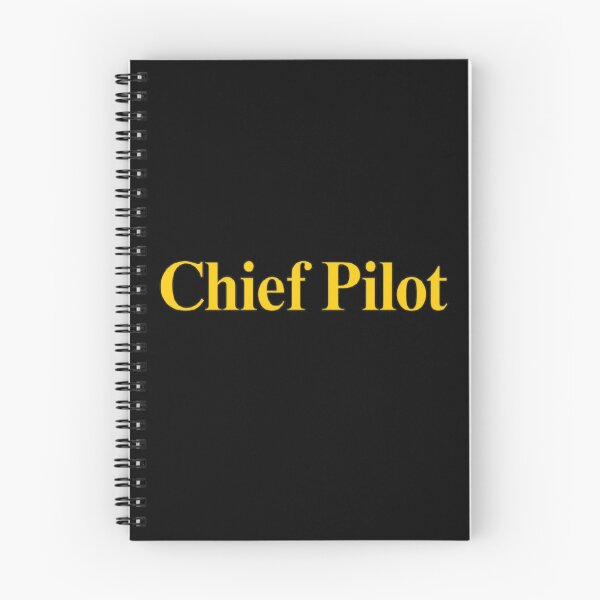 Item preview, chief pilot designed and sold by PilotandPlane.