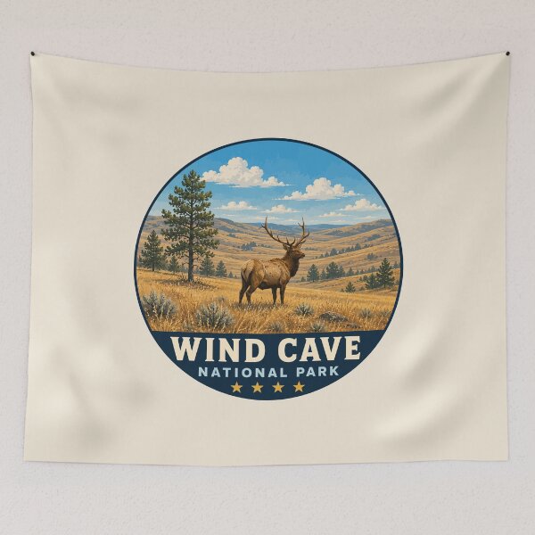 Item preview, Wind Cave National Park South Dakota Bison designed and sold by Gideon Emmerich.