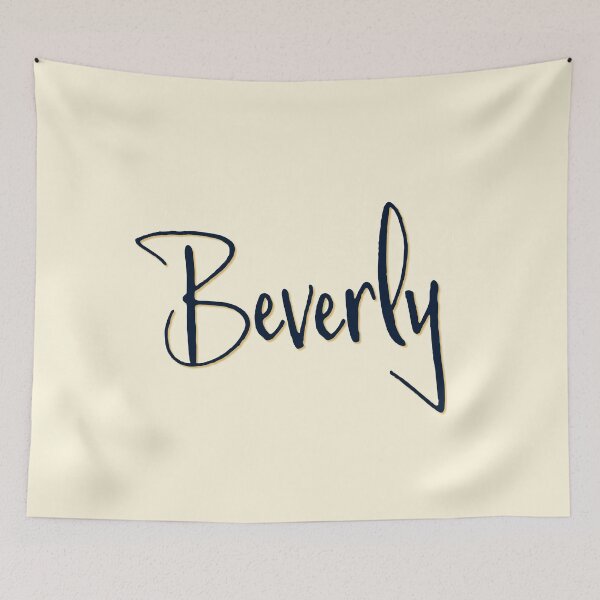 Item preview, BEVERLY personalized type design designed and sold by CharlottePlaceArt.