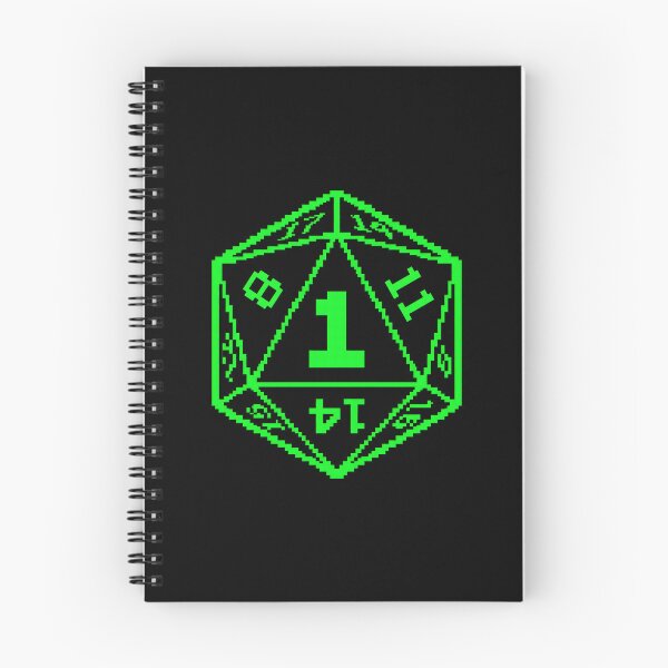 Item preview, Pixel Art Critical Fail Dice Graphic designed and sold by SplashTastic.