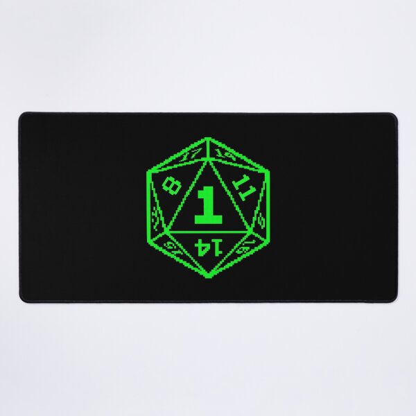 Item preview, Pixel Art Critical Fail Dice Graphic designed and sold by SplashTastic.
