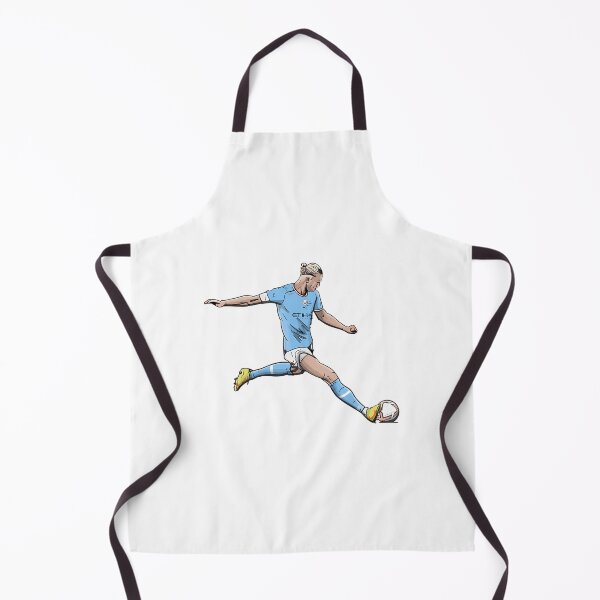 Item preview, Erling Haaland 9 - Illustration de Manchester City designed and sold by PeaceTypo.