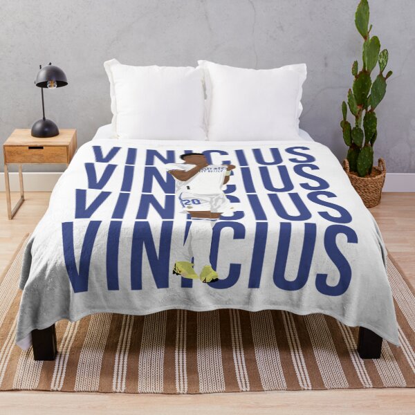 Item preview, Vinicius Junior - Real Madrid, Affiche, autocollant, Illustration T-shirt designed and sold by PeaceTypo.