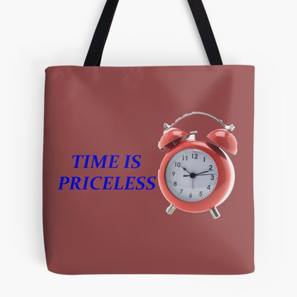 Item preview, Time Is Priceless Motivational Quote Graphic Art designed and sold by MA-Apparel.