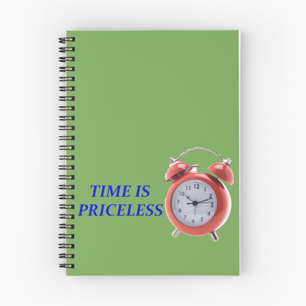 Item preview, Time Is Priceless Motivational Quote Graphic Art designed and sold by MA-Apparel.