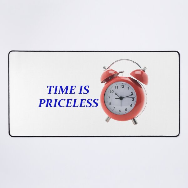 Item preview, Time Is Priceless Motivational Quote Graphic Art designed and sold by MA-Apparel.