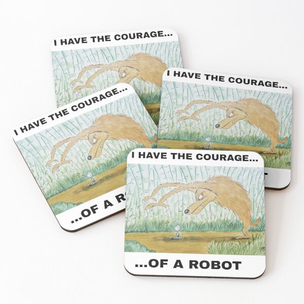 Item preview, Robot-like courage! designed and sold by ROcrypton.