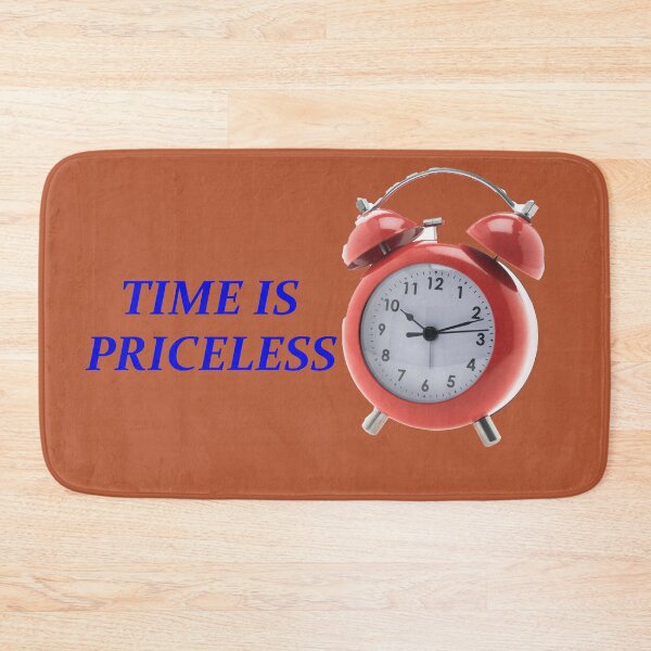Item preview, Time Is Priceless Motivational Quote Graphic Art designed and sold by MA-Apparel.