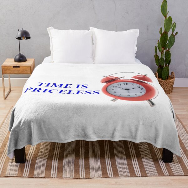 Item preview, Time Is Priceless Motivational Quote Graphic Art designed and sold by MA-Apparel.