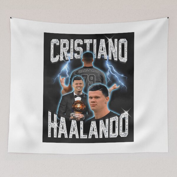 Item preview, Cristiano Haalando T-shirt designed and sold by PeaceTypo.