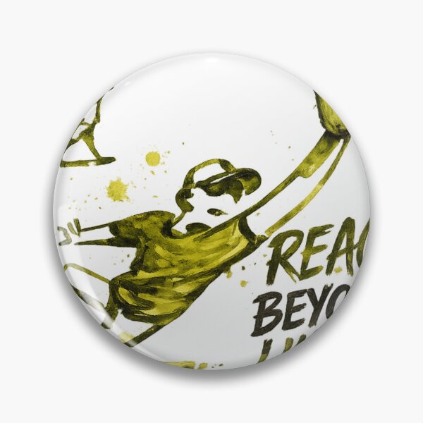 Item preview, Reach Beyond Limits | Motivational Baseball Catch Avocado T-Shirt Design designed and sold by Saeed  Ahmad.