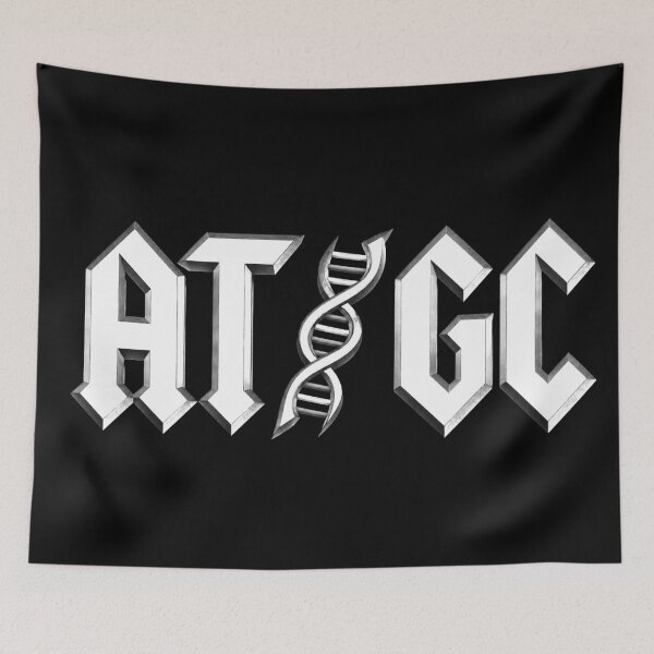 Item preview, AT GC AC/DC Molecular Biology genetic code designed and sold by labstud.