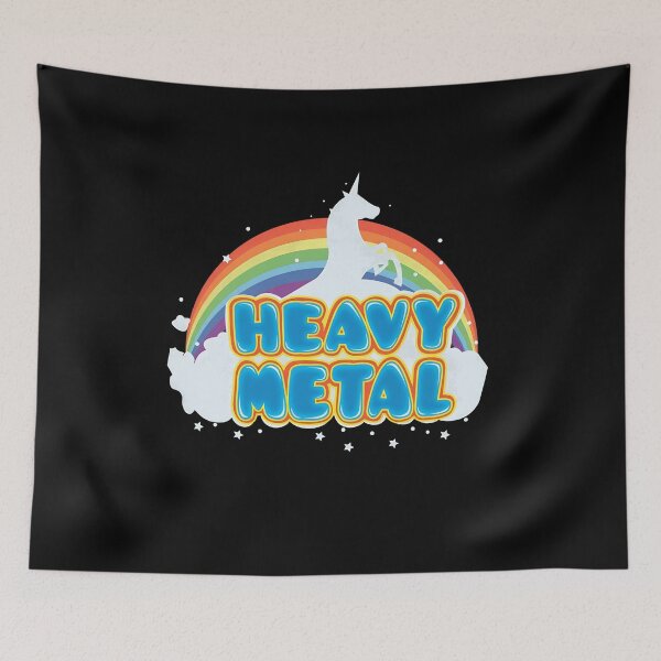 Item preview, Heavy Metal Unicorn Music designed and sold by WiktorWarta.