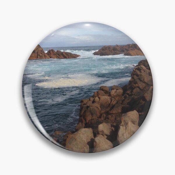 Item preview, Granite Cove Turquoise Water | WA Coast Australian Landscape Photo designed and sold by SouthernXStudio.