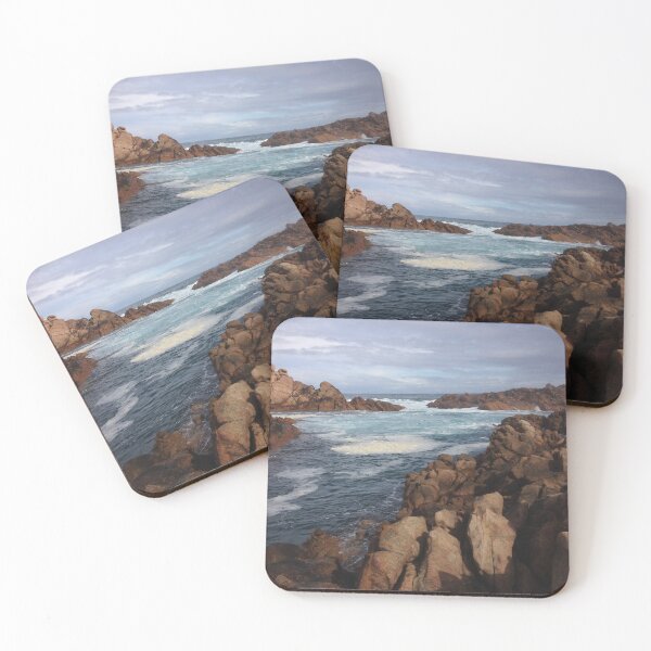 Item preview, Granite Cove Turquoise Water | WA Coast Australian Landscape Photo designed and sold by SouthernXStudio.