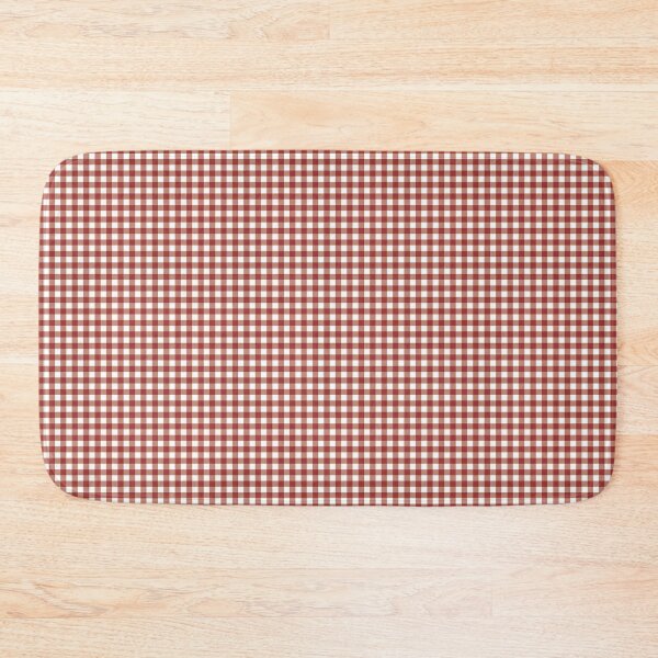 Item preview, Vintage Deep Red Gingham Pattern | Classic Muted Red and White Checkered | Rustic Brick Red Gingham Print | Timeless Farmhouse Red Gingham | Retro Autumnal Red Gingham designed and sold by VivaFy.