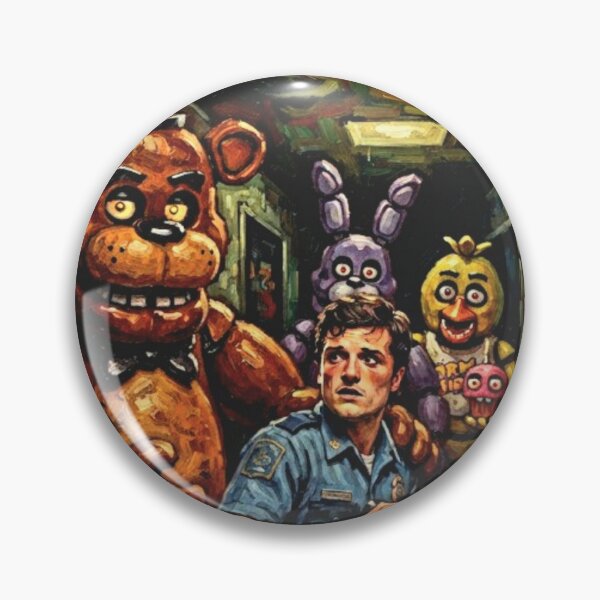 Item preview, Friday Night at Freddy's Retro Psychological Thriller Tribute Art Poster designed and sold by Art's Diner.