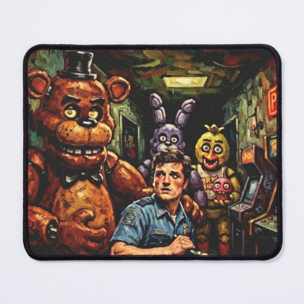 Item preview, Friday Night at Freddy's Retro Psychological Thriller Tribute Art Poster designed and sold by Art's Diner.