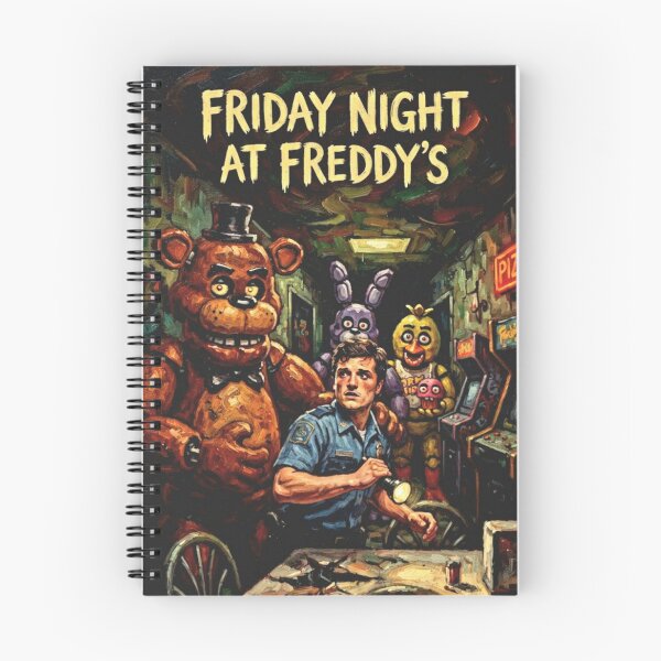 Item preview, Friday Night at Freddy's Retro Psychological Thriller Tribute Art Poster designed and sold by Art's Diner.