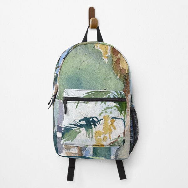 Item preview, Watercolor Palm Tree Cottage designed and sold by ImogenDavisArt.