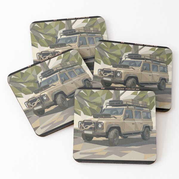 Item preview, Land Rover Defender Low Poly Scenery designed and sold by Dimensionality.
