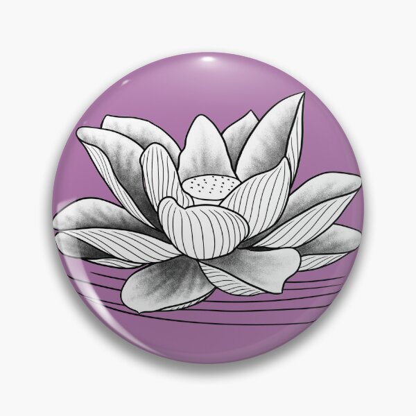 Item preview, Lotus flower designed and sold by TheNuttyDuck.