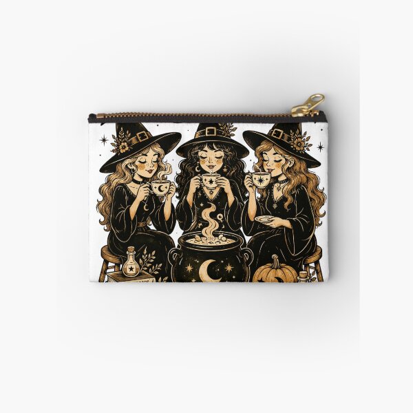 Item preview, Cute Vintage Halloween Witches Brewing Potion | Retro Witchcore Autumn Graphic Shirt designed and sold by Anastasiia Yurevych.