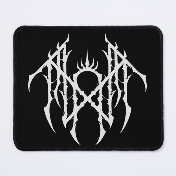 Item preview, metal band logo white color designed and sold by Pattern-Stroe.