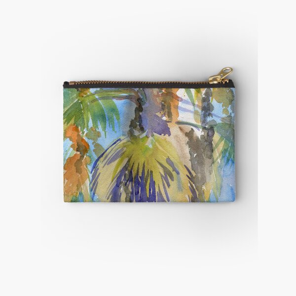 Item preview, Watercolor Palm Tree Canopy designed and sold by ImogenDavisArt.
