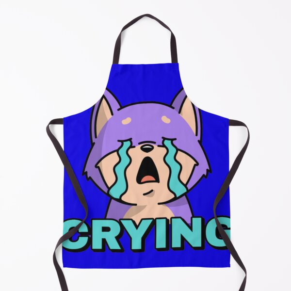 Item preview, CRYING Anime Cat Meme - Funny Sad Sobbing Kitten designed and sold by GenZFashion000.