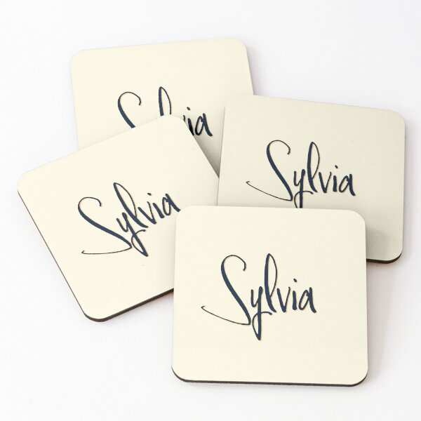 Item preview, SYLVIA personalized type design designed and sold by CharlottePlaceArt.