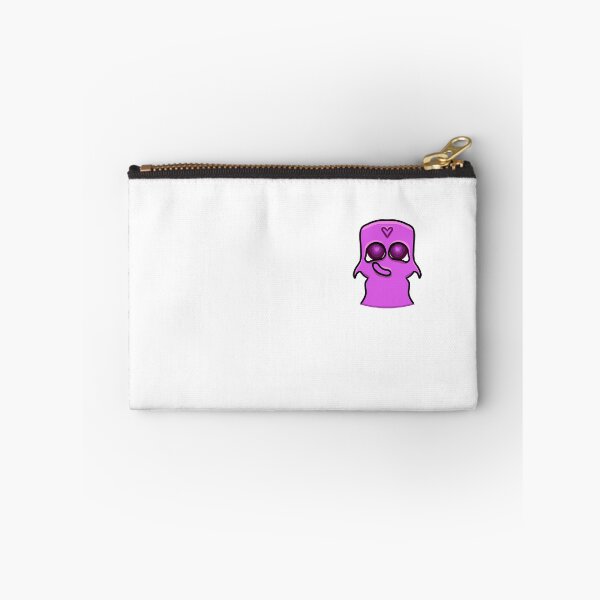 Item preview, Cute Purple Ghost Monster with Heart – Kawaii Sticker Art designed and sold by davidmalec.