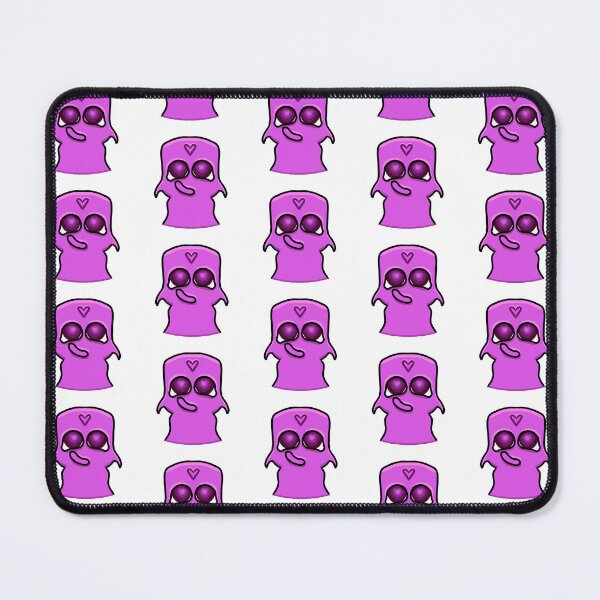 Item preview, Cute Purple Ghost Monster with Heart – Kawaii Sticker Art designed and sold by davidmalec.