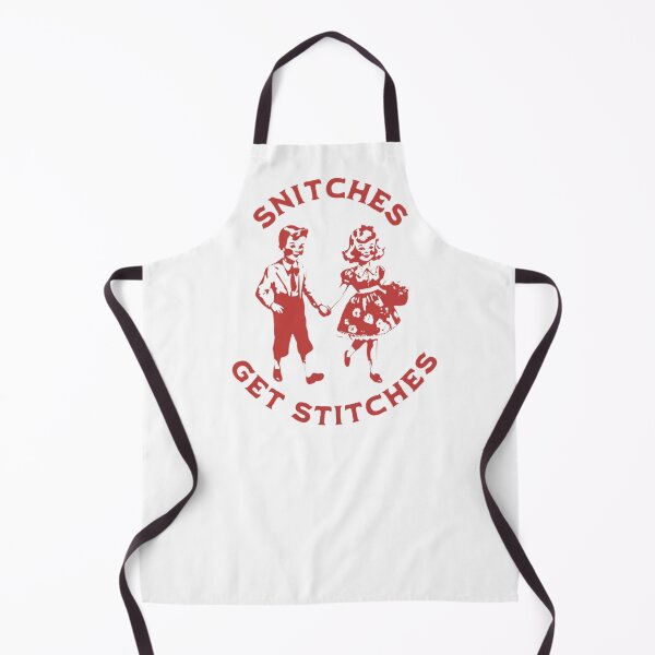 Item preview, Snitches Get Stitches Vintage Parody designed and sold by RahniNM.