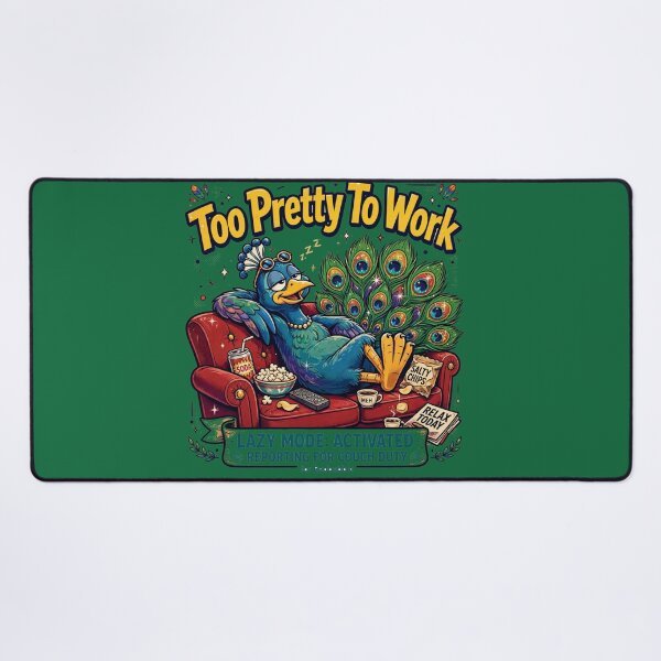 Item preview, too pretty to work designed and sold by HAYA6395.