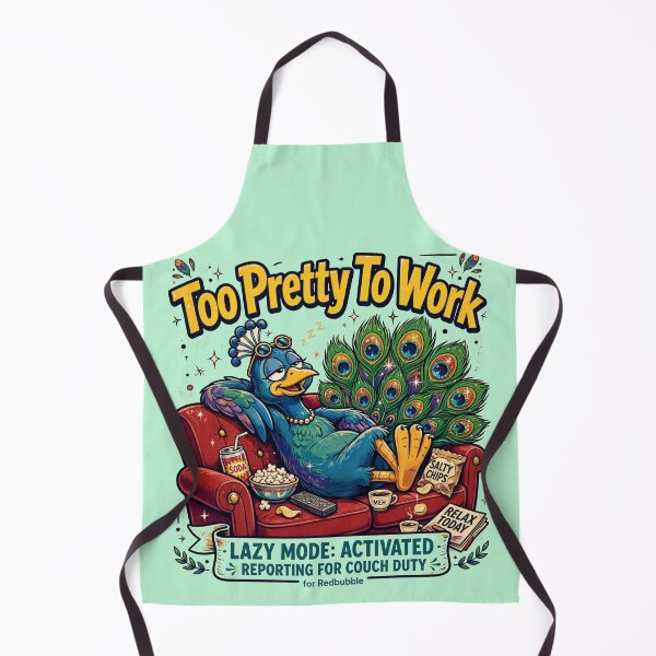Item preview, too pretty to work designed and sold by HAYA6395.