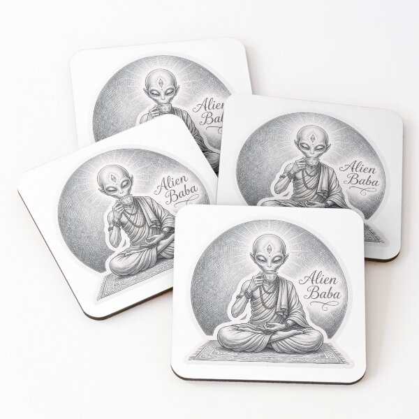 Item preview, Alien Baba Graphite Guru Sticker designed and sold by krazzyremo.