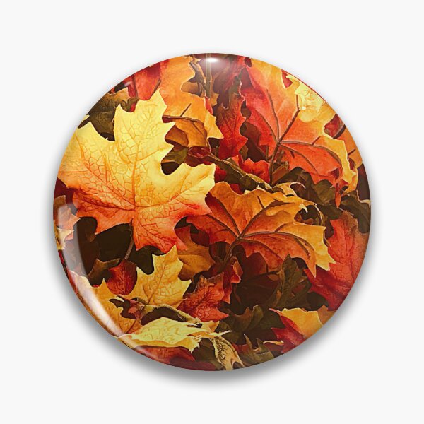 Item preview, Autumn Red, Tangerine, Yellow Fall Leaves Photo Art designed and sold by DEC02.