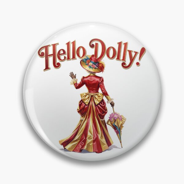 Item preview, Hello Dolly! the Musical - Dolly Gallagher Levi designed and sold by Lyric Vault - Rock on.