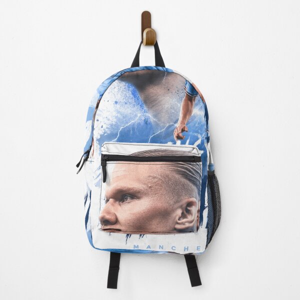 Item preview, Erling Haaland Lightning Strike – Dynamic Football Fan Art designed and sold by BoomStickers18.