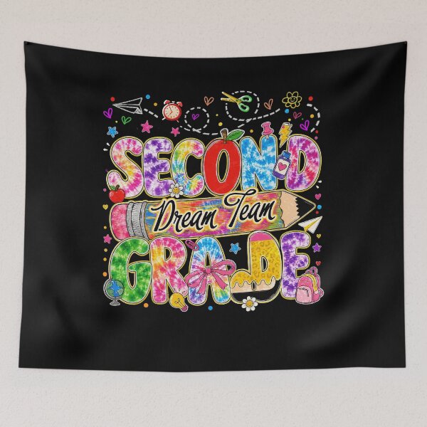 Item preview, second grade dream team teacher back to school designed and sold by watanabeee.