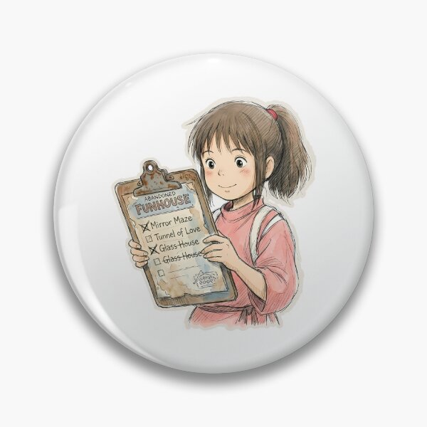 Item preview, CHIHIRO FUNHOUSE CLIPBOARD designed and sold by LIS AND MELIVERSO.