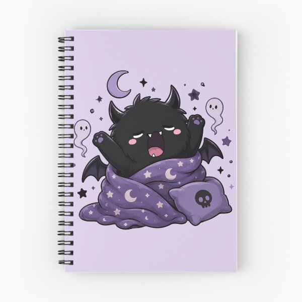 Item preview, Yawning Cute Demon Wrapped in a Starry Blanket designed and sold by House of Rein.