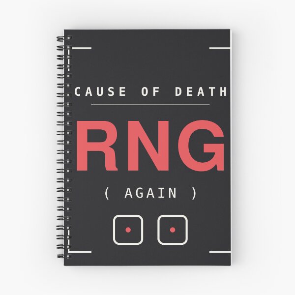 Item preview, Cause of Death RNG Again, Funny Roguelike Card Game Humor designed and sold by River1Shop.