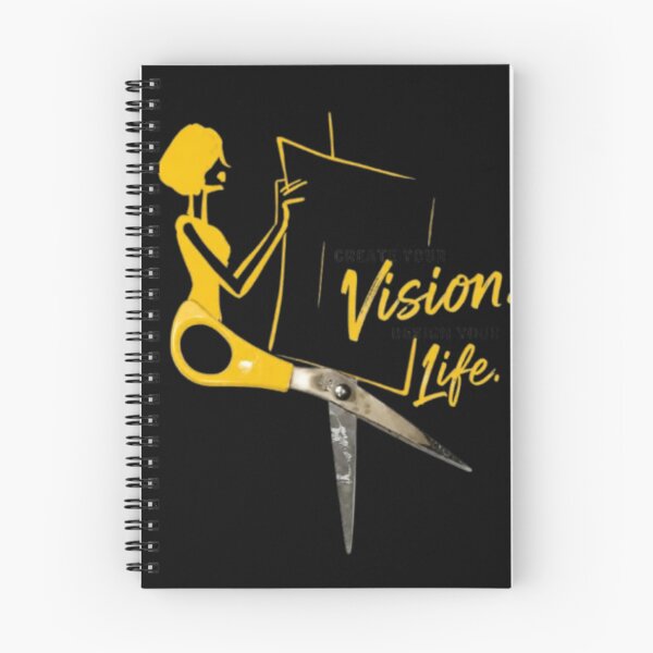 Item preview, Create Your Vision, Design Your Life | Inspirational Scissors Artist T-Shirt Design designed and sold by Saeed  Ahmad.