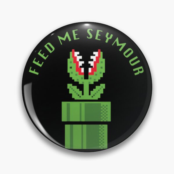 Item preview, Feed Me Seymour Pixel Art Mashup designed and sold by RahniNM.