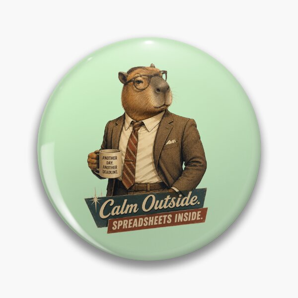 Item preview, Corporate Capybara Boss designed and sold by byaga.