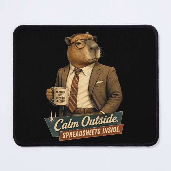 Item preview, Corporate Capybara Boss designed and sold by byaga.