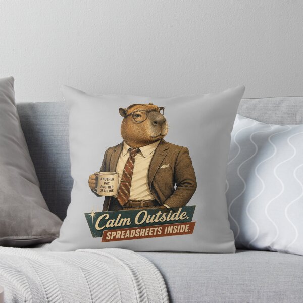 Item preview, Corporate Capybara Boss designed and sold by byaga.